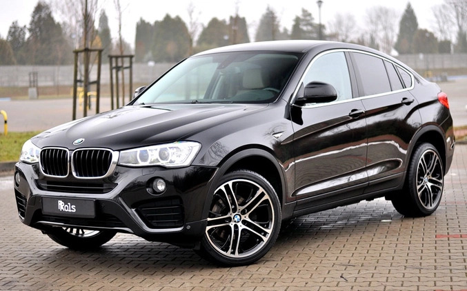 BMW X4 cena 89999 przebieg: 214000, rok produkcji 2015 z Płock małe 596
